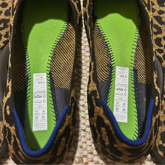 Rothy’s Classic Leopard Ballet Flats 9.5 - Picture 7 of 8